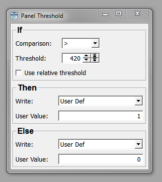 Panel Defined in MDL