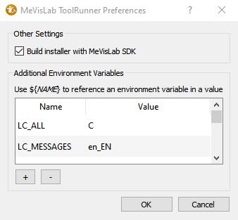 ToolRunner Preferences
